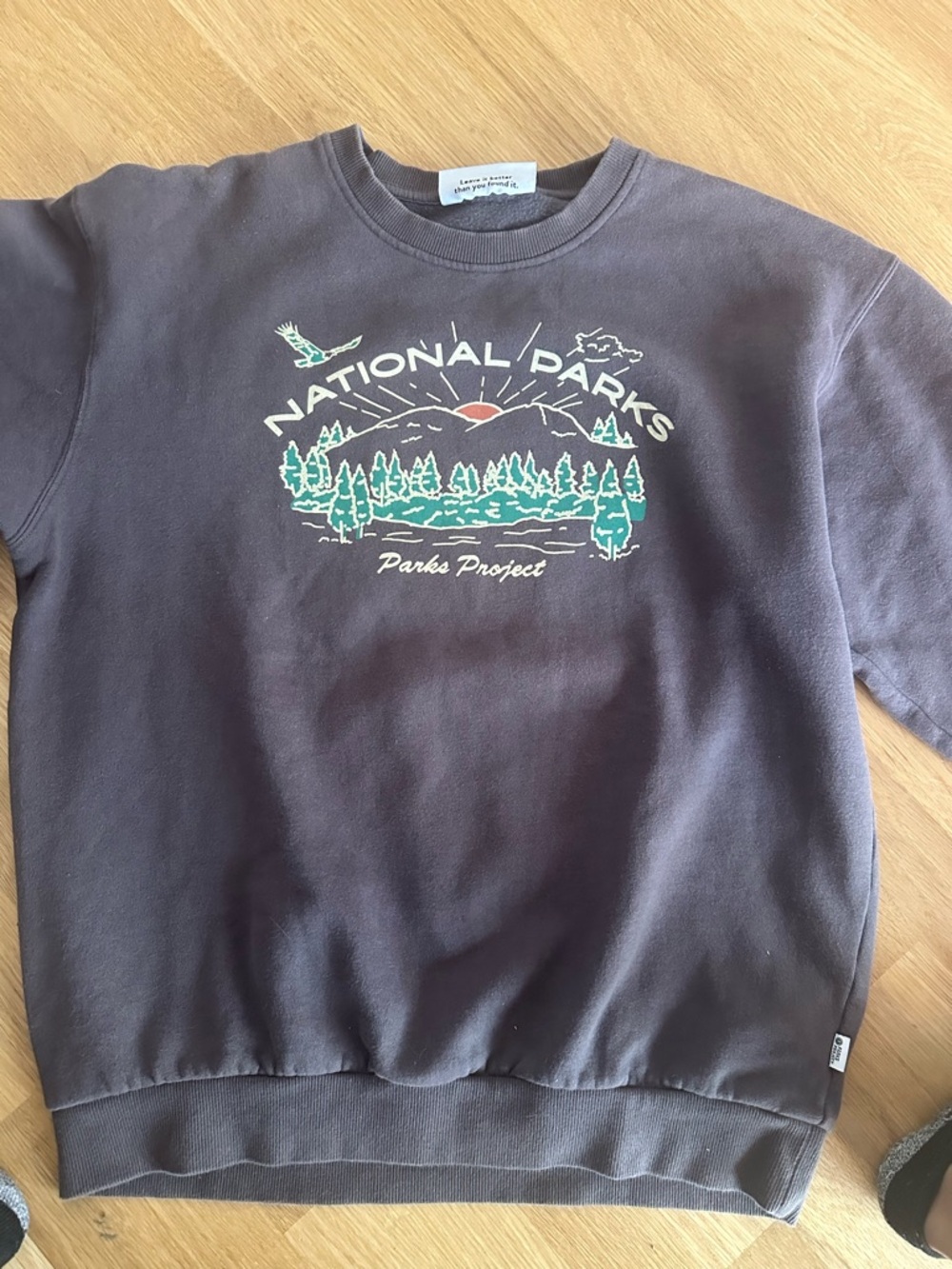 Parks Project Men’s or Women’s  National Parks Graphic Sweatshirt - Charcoal
